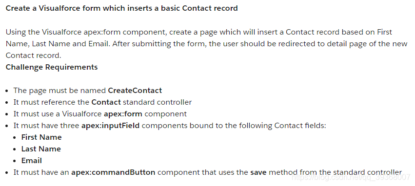 Input Data Using Forms_create a visualforce page that shows a basic ...