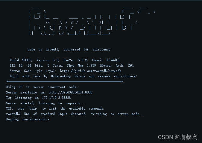 Linux Rpdb Png RavenDB起步--安装以及示例数据库_rvqndb-CSDN博客