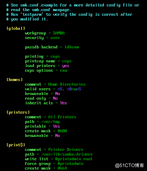 Linux /centOS7  Samba服务器配置详解