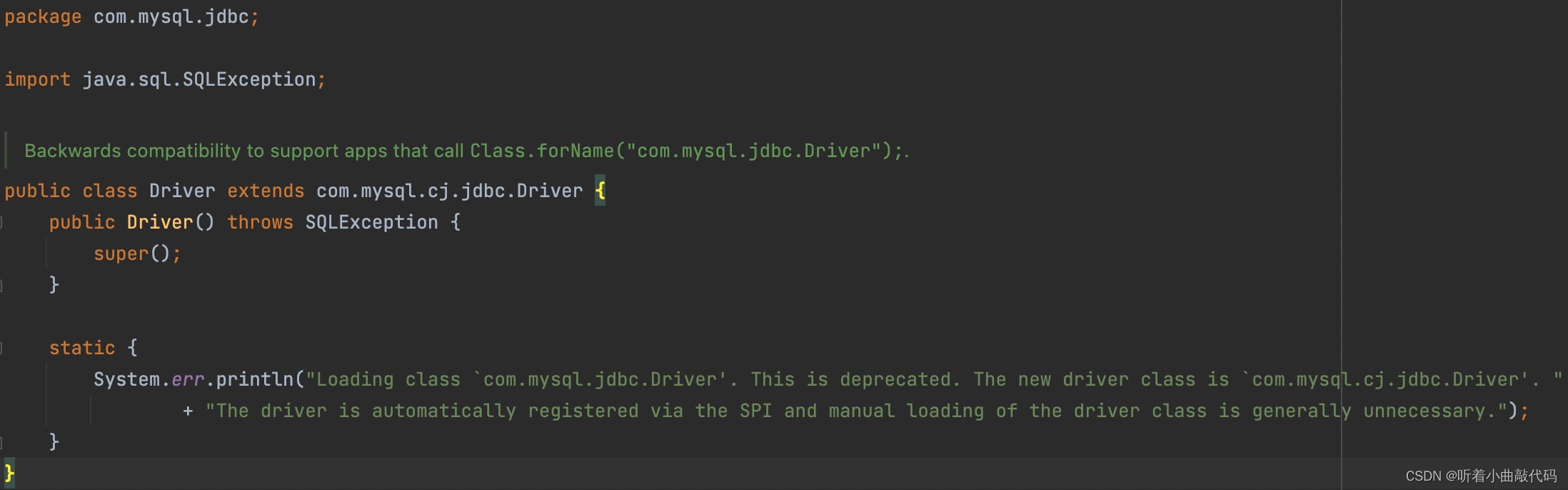 解决MySQL报错:加载com.mysql.jdbc.Driver失败的替代方法-CSDN博客