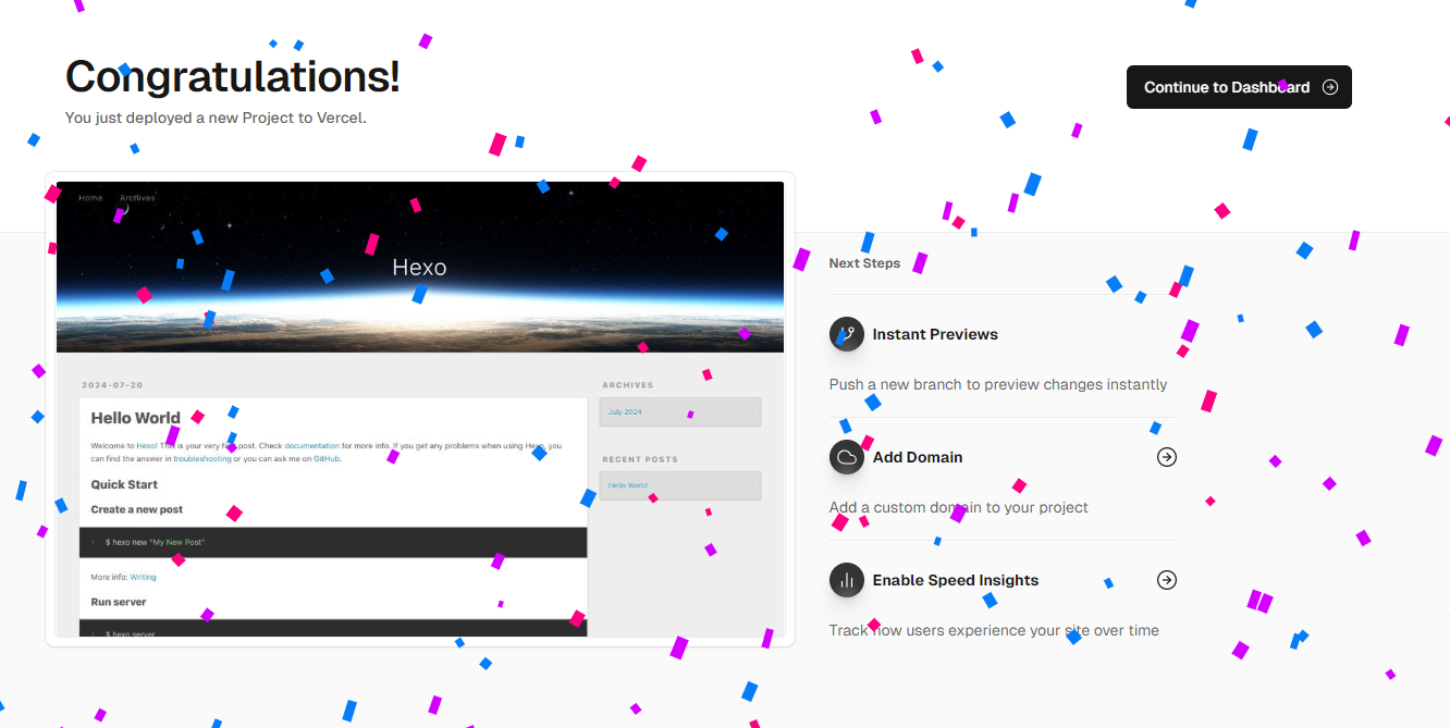 【24年7月】最新Hexo+GitHubPages搭建个人博客_github_33