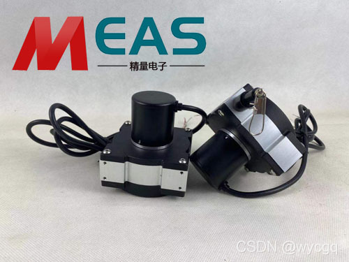 拉绳位移传感器产生一个应变机械波脉冲信号