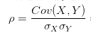 Pearson correlation coefficient