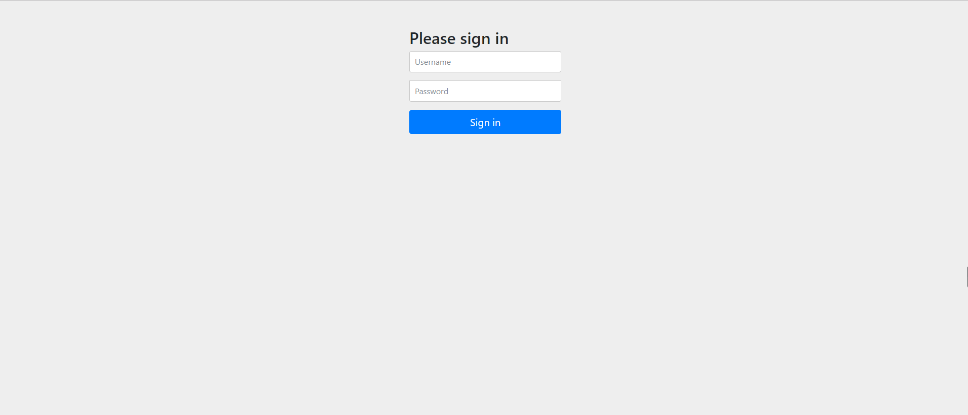 图2-10 Eureka Server 登录界面