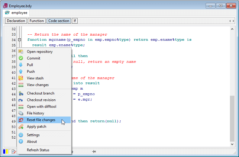 Oracle Sql Developer Git Integration git管理工具 oracle_集成开发环境PL/SQL Developer v14.0 beta新功能(一):内置Git和Subversion ...