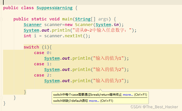 @SuppressWarnings注解用法_suppresswarnings uncheck rawtype-CSDN博客