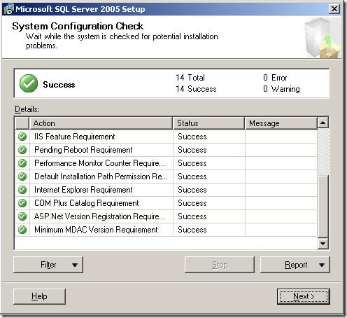9-System Configuration Check
