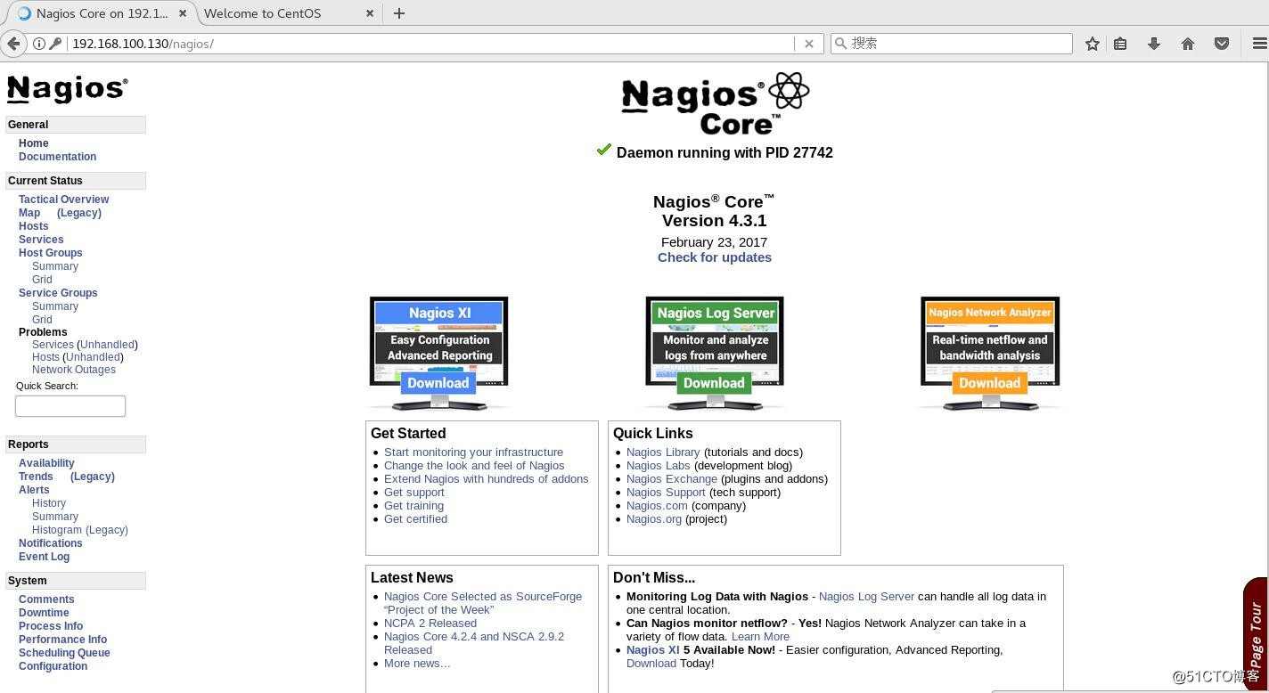 部署监控三剑客 Nagios 服务器监控
