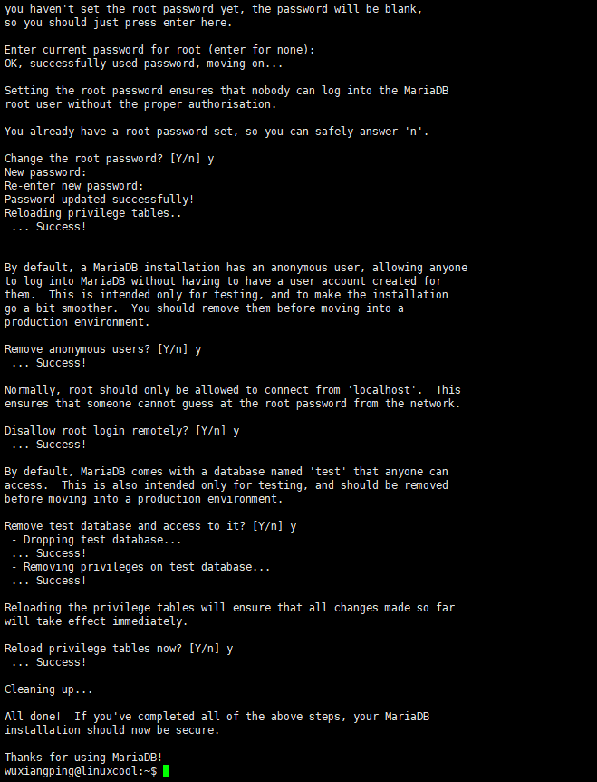 在Ubuntu上安装MariaDB在Ubuntu上安装MariaDB