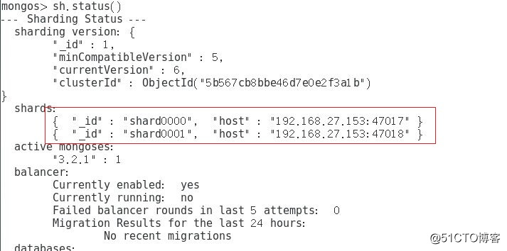 MongoDB分片