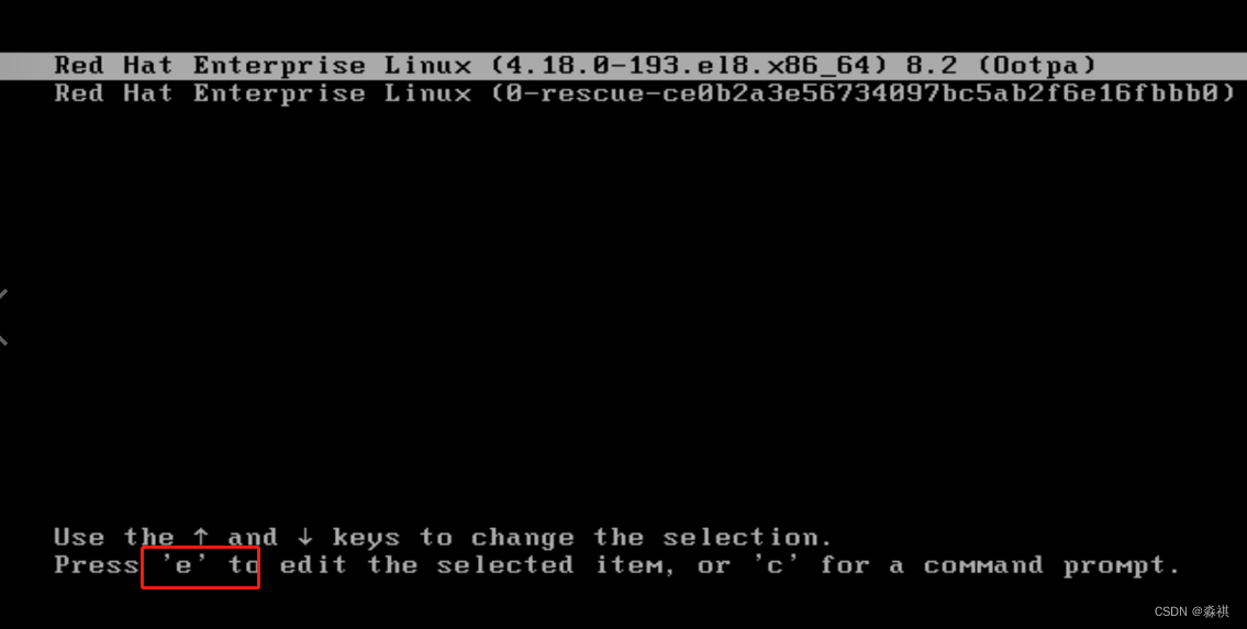 Linux系统引导过程、修复_redhat 6.9 grub.conf-CSDN博客