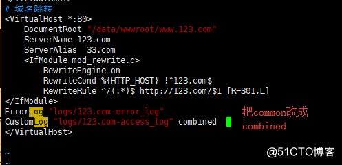 apache用户认证及域名跳转、访问日志