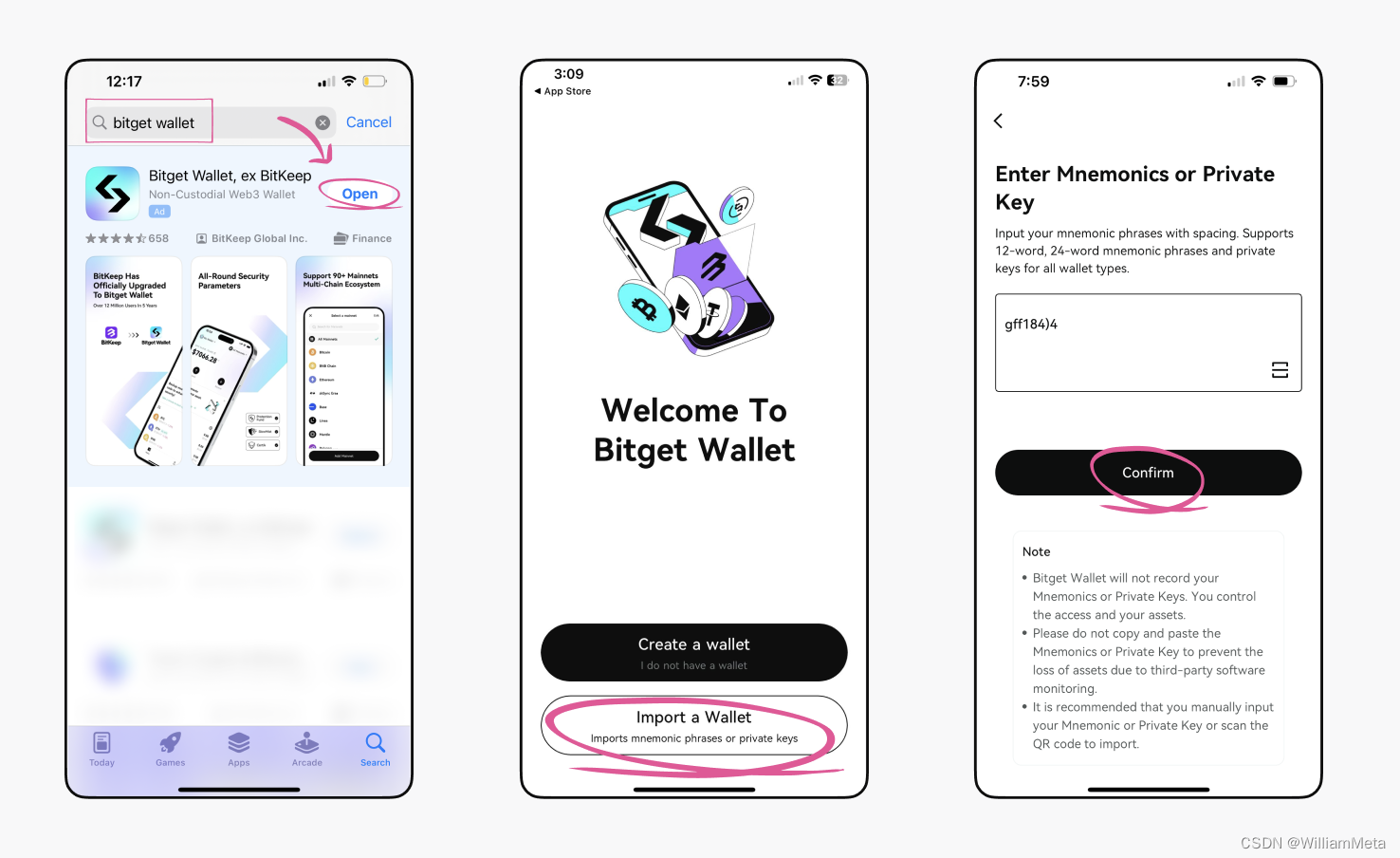 密码学在Web3 钱包中的应用：私钥是什么？bitget钱包为例_欧意助记词在哪里可以查看-CSDN博客