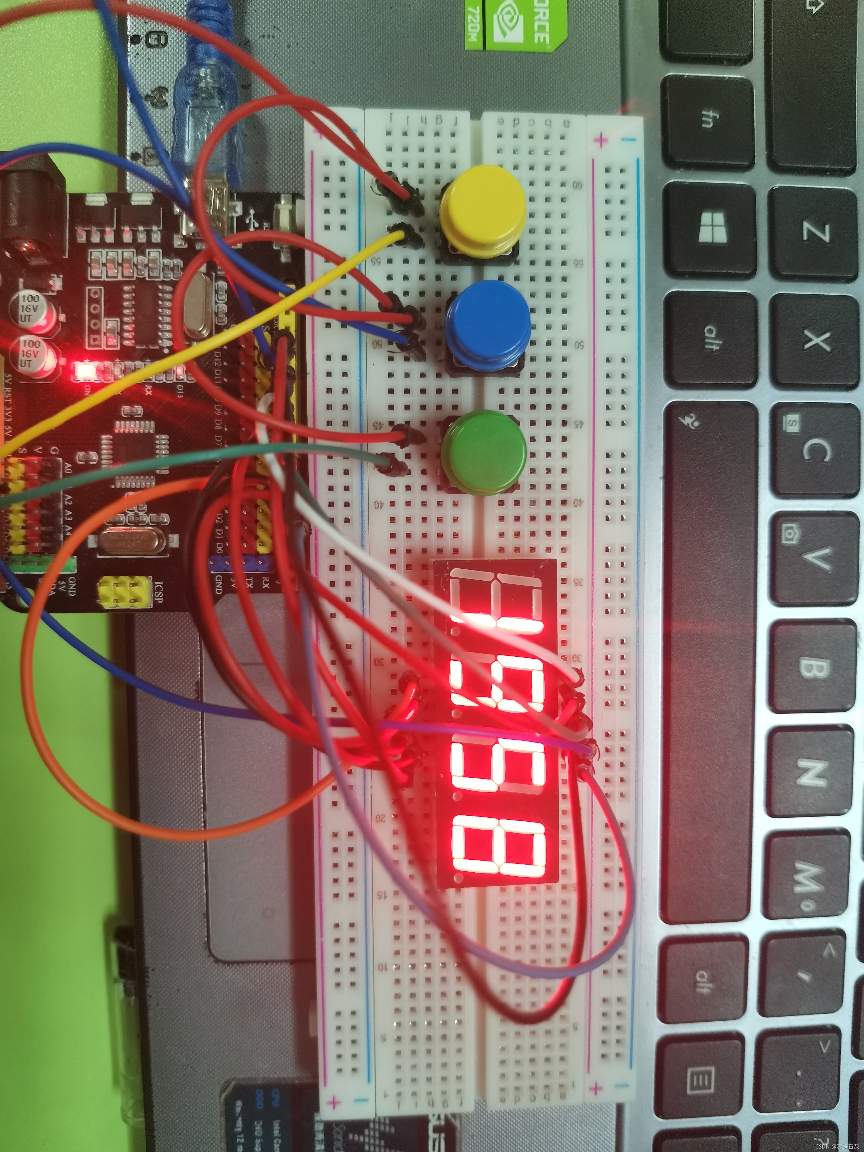 Arduino 四位数码管控制_arduino四位数码管-CSDN博客