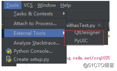 PyQt5+python3+pycharm开发环境配置