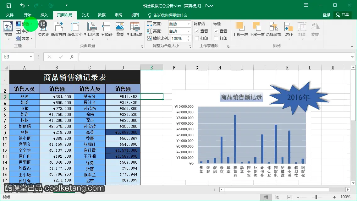 Excel互动教程-酷课堂