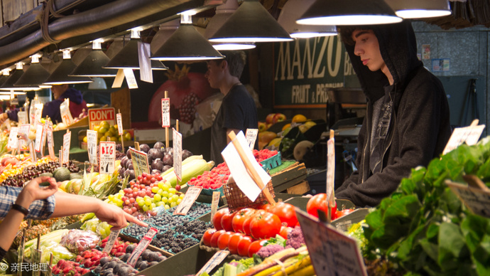 亲民地理-第50期-在美国逛农贸市场-西雅图派克市场 亲民地理-第50期-在美国逛农贸市场-西雅图派克市场
