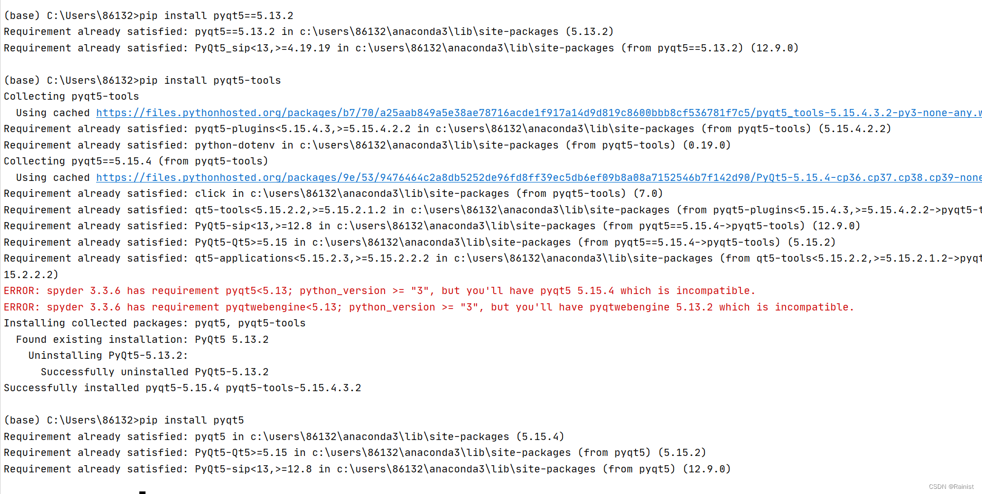 python调试器提示ImportError: DLL load failed: 找不到指定的程序。-CSDN博客