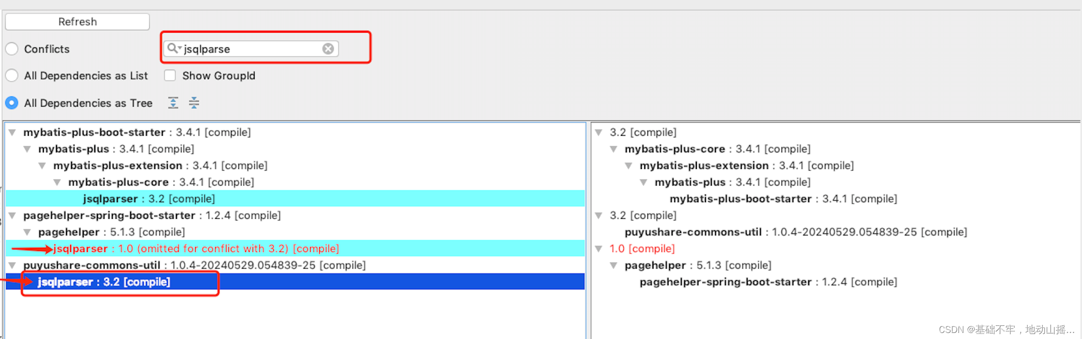 java.lang.NoSuchMethodError: net.sf.jsqlparser.statement.select ...