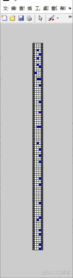 【元胞自动机】基于元胞自动机模拟双车道交通流模型含靠右行驶matlab源码_matlab_25