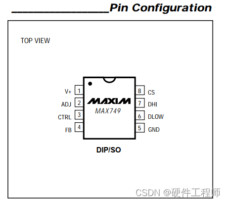 MAX749芯片电源使用说明| 数字可调LCD偏压电源-CSDN博客