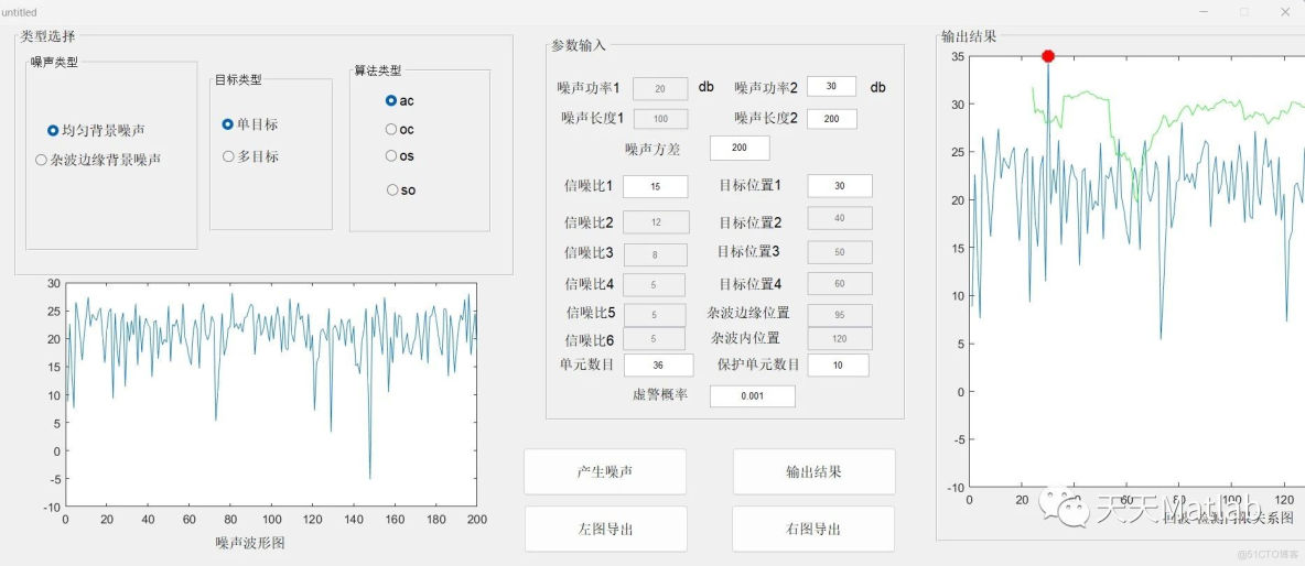 【虚警检测】基于CA-CFAR(单元平均恒虚警)、GO-CFAR(最大选择恒虚警)、SO-CFAR(最小选择恒虚警)算法的恒虚警检测附Matlab代码_路径规划_03