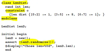 使用randomize()函数的随机控制