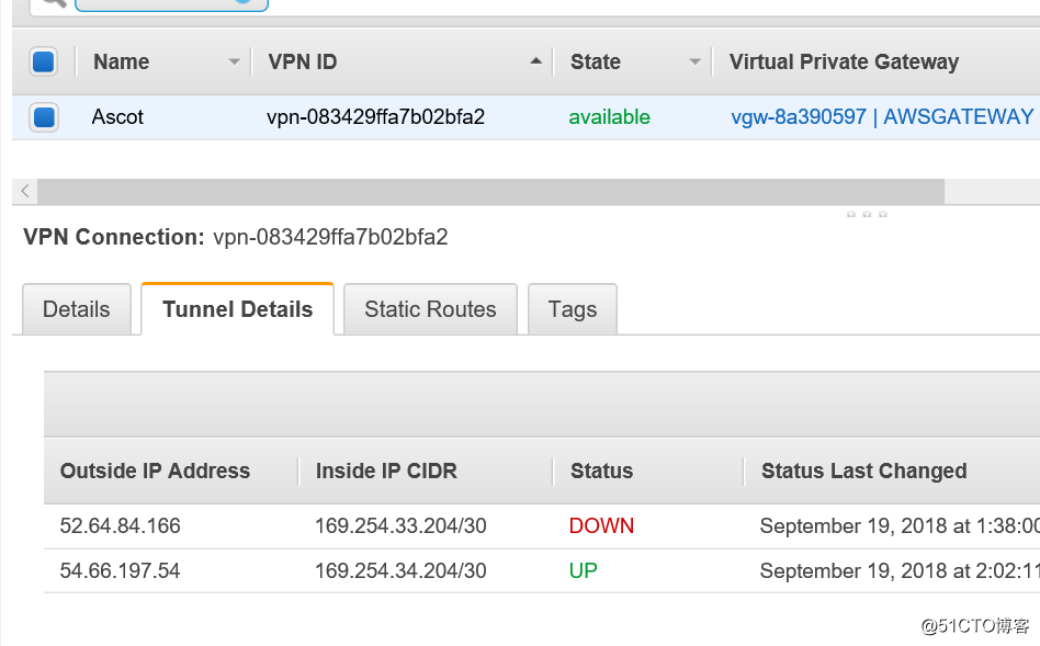 AWS Managed V*P*N 和 vigor Router