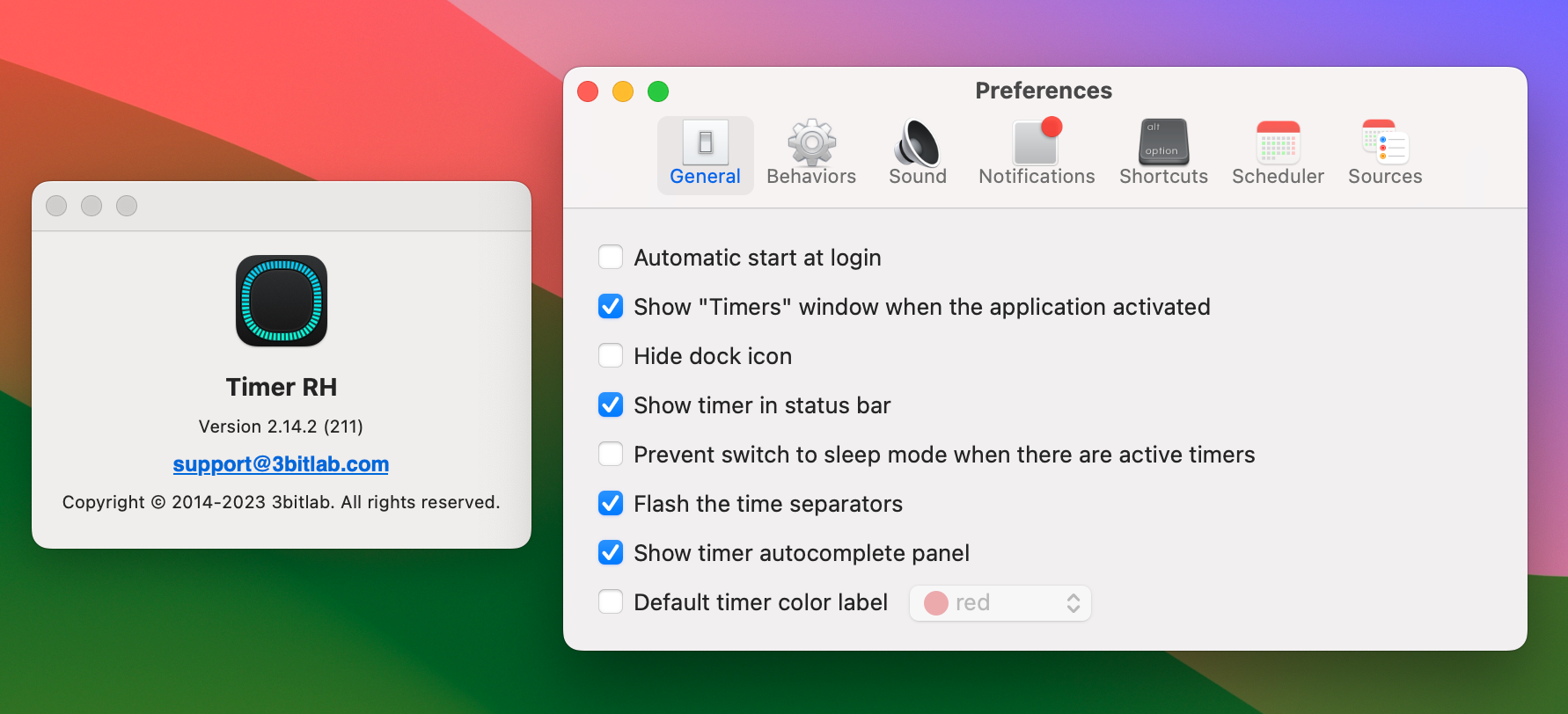 RH Timer for Mac v2.14.2 定时器软件-CSDN博客
