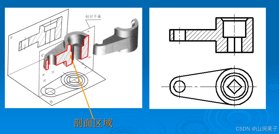 UG NX 2406 剖视图_实线