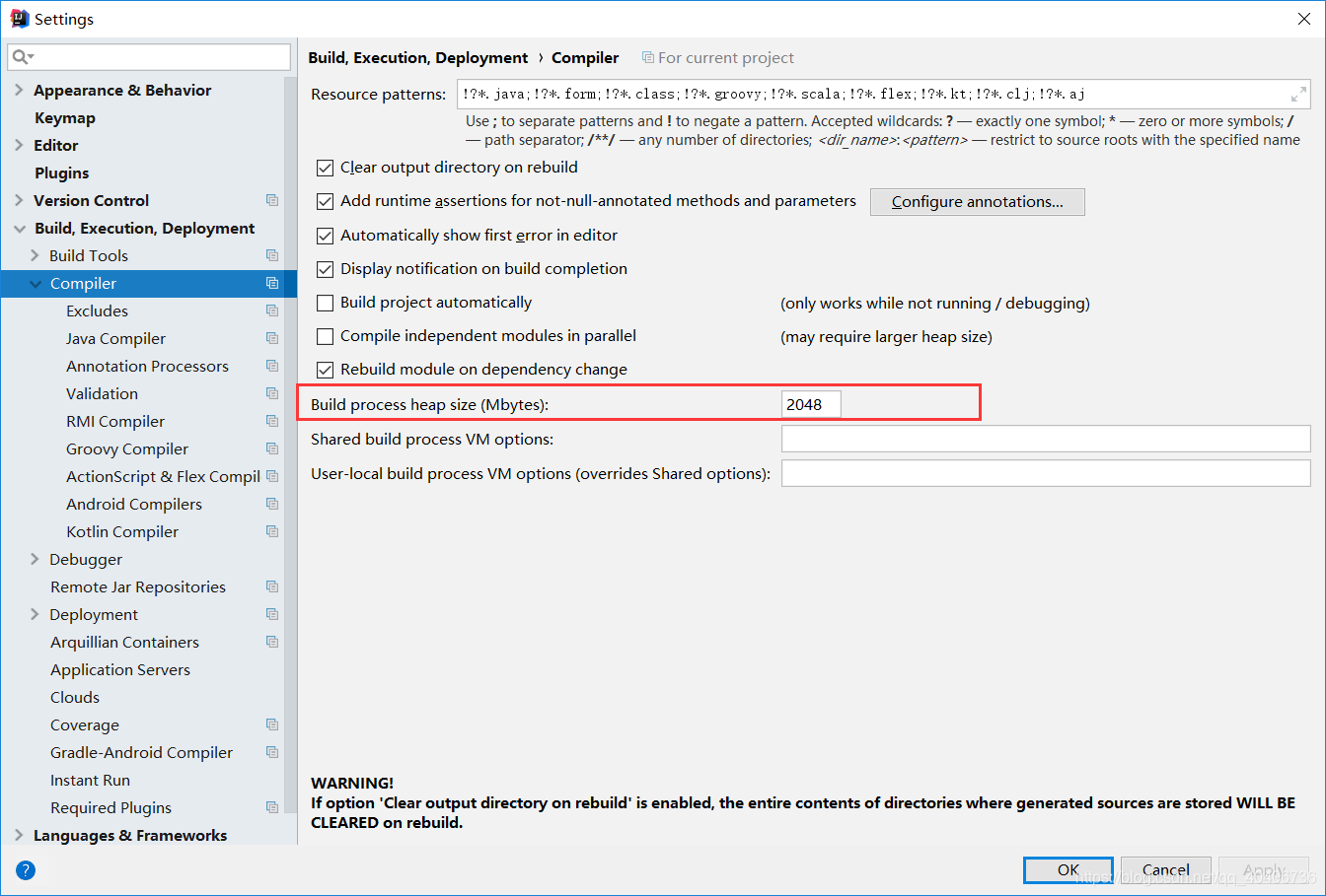 IDEA Error:java: Compilation failed: internal java compiler error_1.6 ...