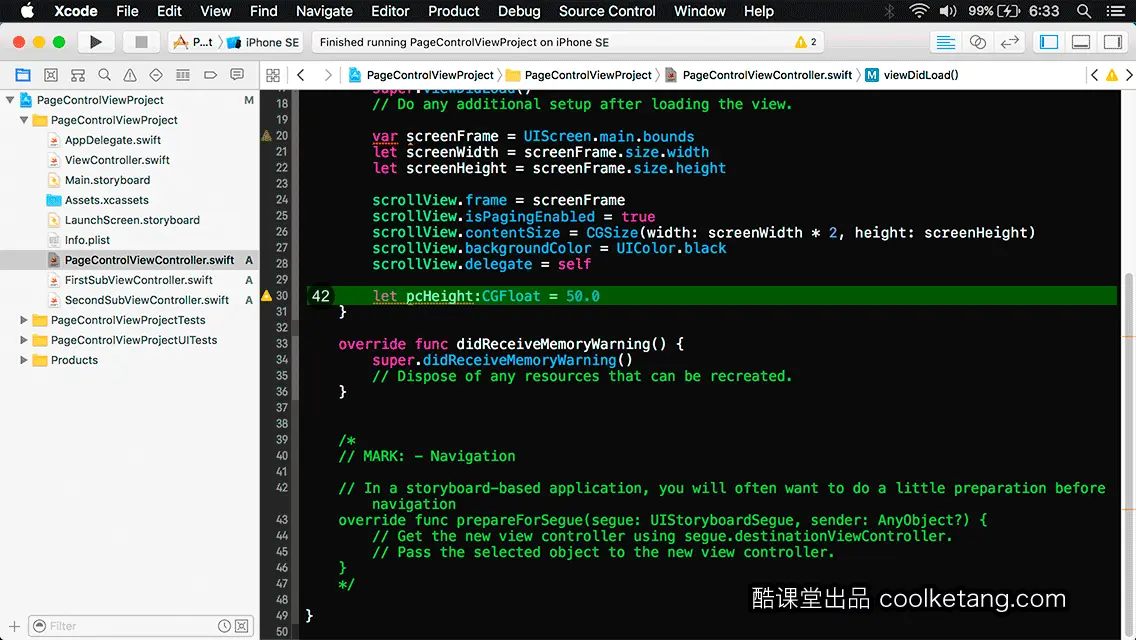 互动教程 for Xcode9 & Swift4-酷课堂