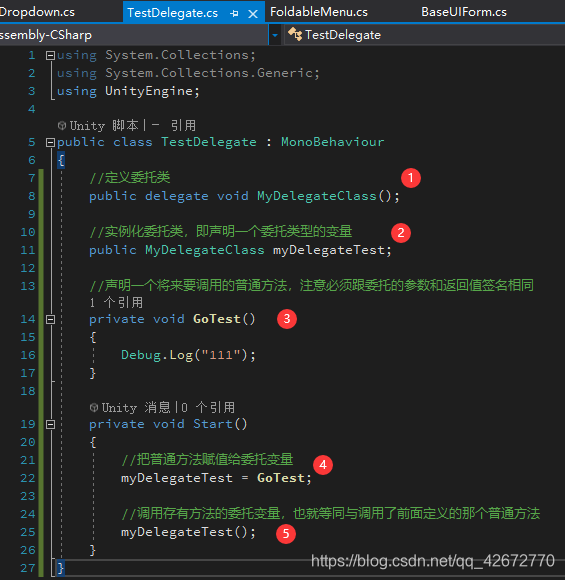 C#基础-委托（Delegate）_c# delegate csdn-CSDN博客