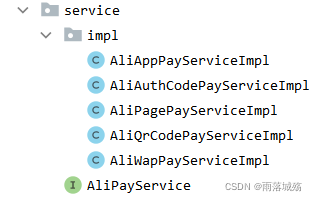 一个service多个Impl