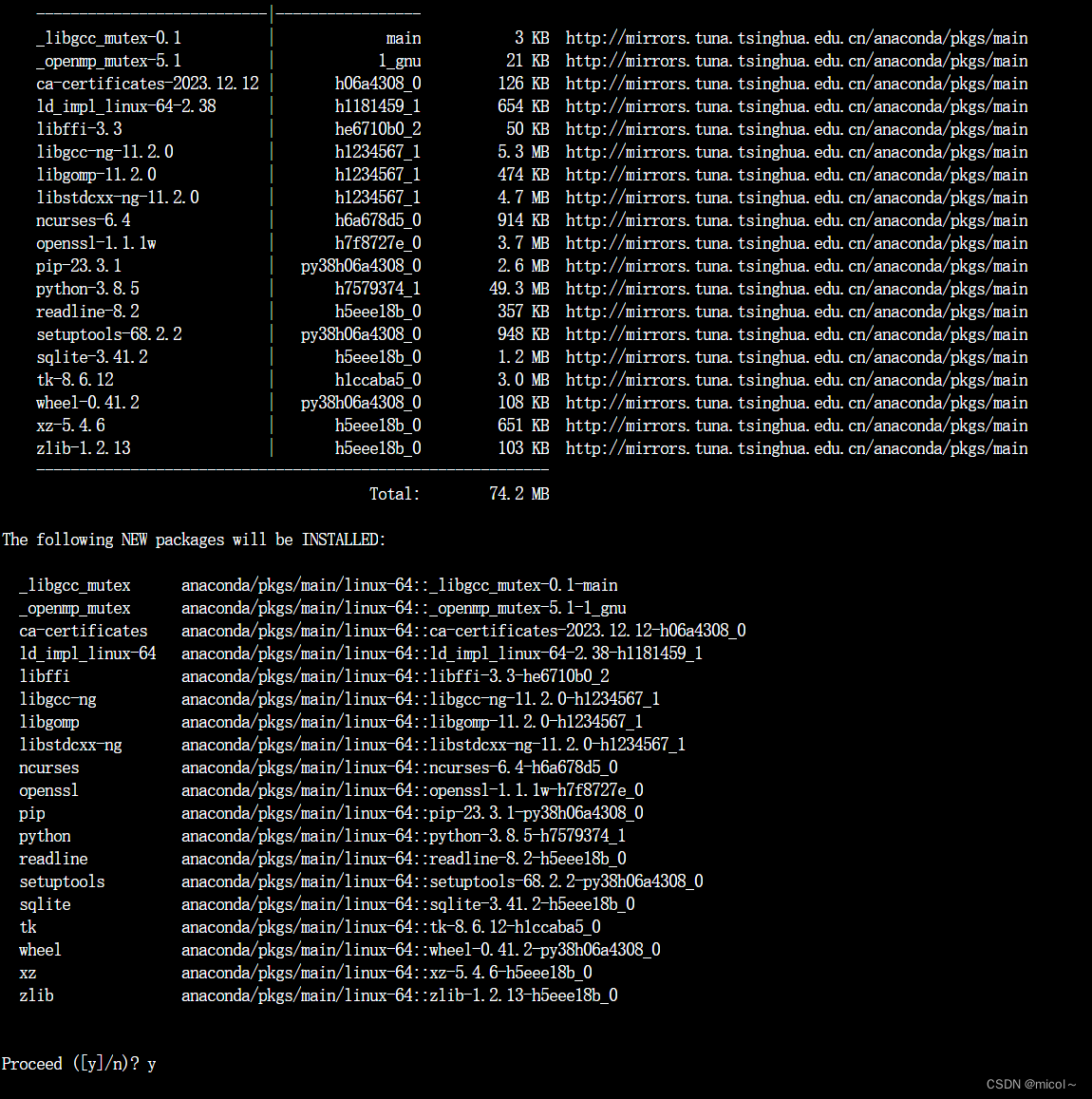 [BUG]CondaHTTPError: HTTP 000 CONNECTION FAILED for url ＜https ...