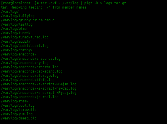 Linux中使用pigz工具更快的压缩和解压文件Linux中使用pigz工具更快的压缩和解压文件