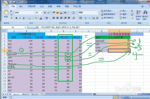 vlookup函数的使用方法