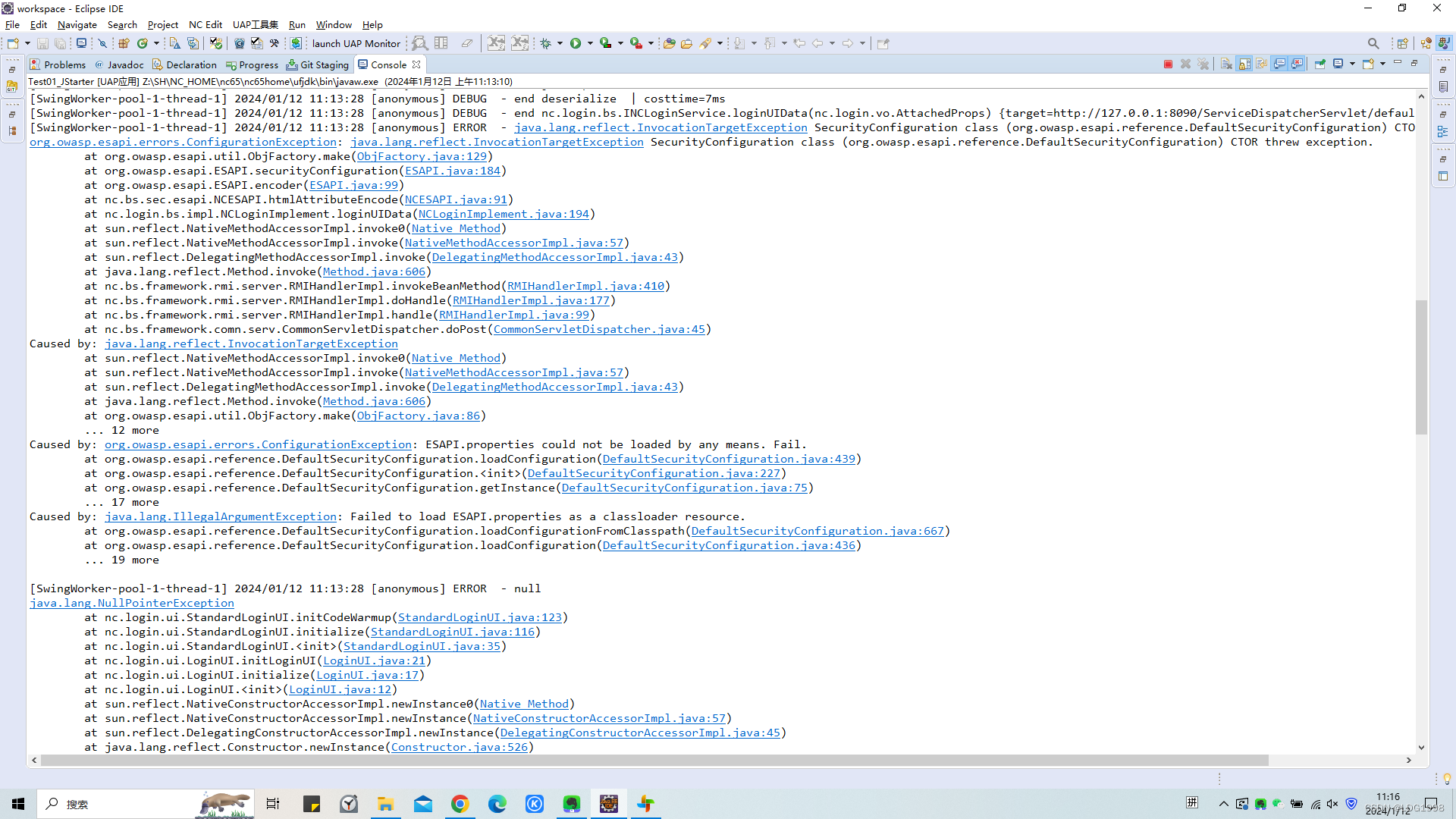 Nc65 org owasp esapi esapi properties could