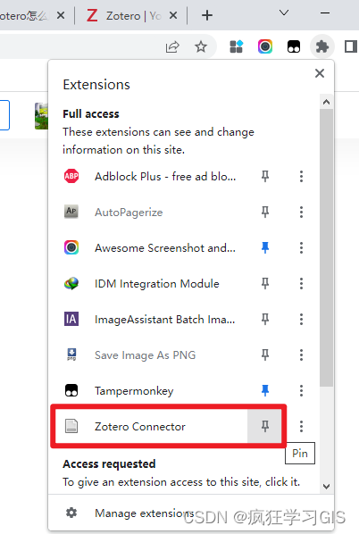 文献管理软件Zotero的下载与使用方法_文献_07