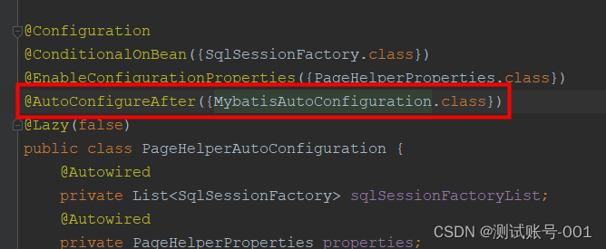 PageHelperAutoConfiguration