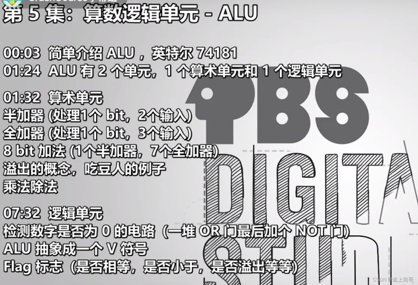 ALU算术逻辑单元