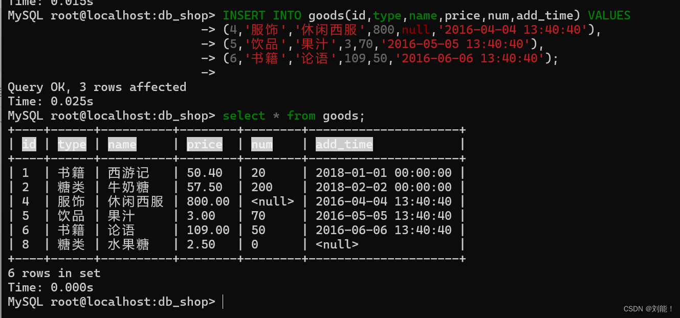 数据的修改,删除和修改插图7 数据的修改,删除和修改