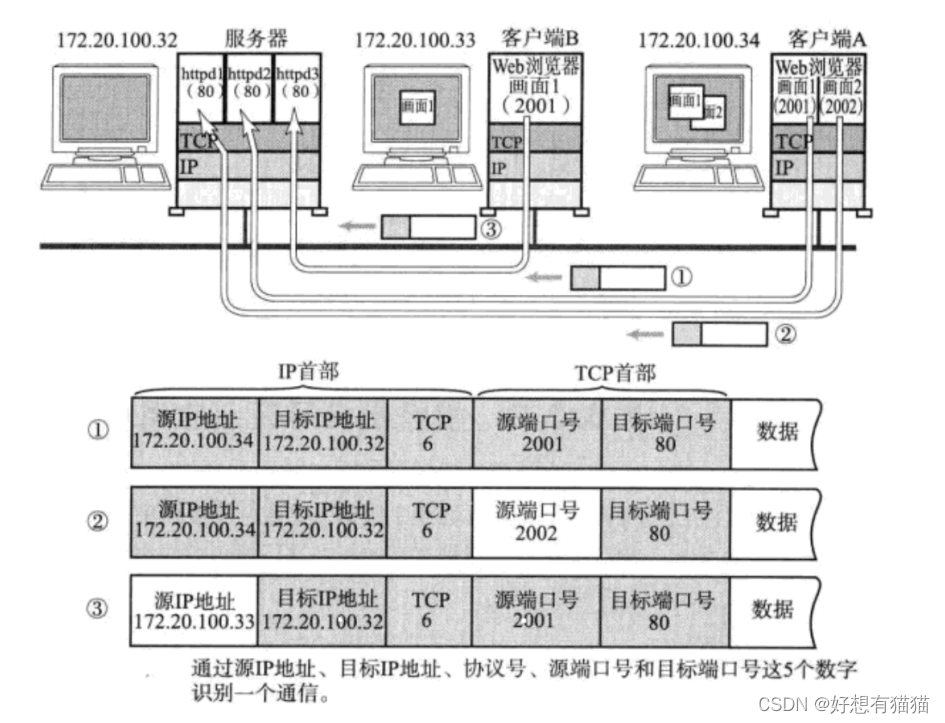 【计算机网络】端口号