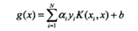 fXi为计算g(x)的值