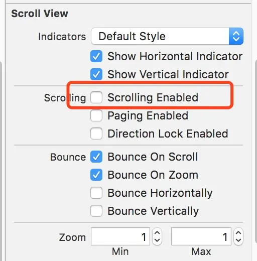 设置 UITextView 的 scrollEnable 为 NO