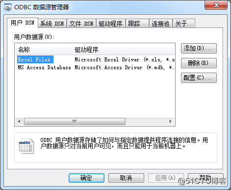 ODBC数据源：没有ORACLE用户DSN，也没有驱动程序？