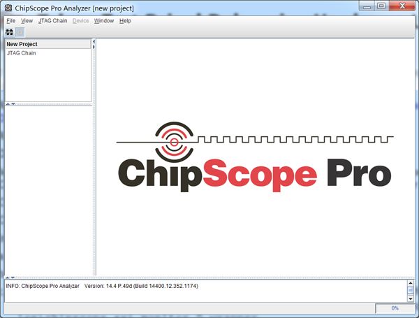 打开ChipScope Pro Analyzer