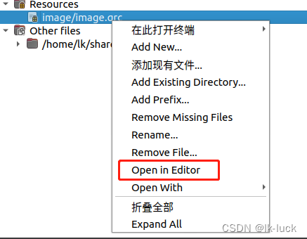 Open in Editor