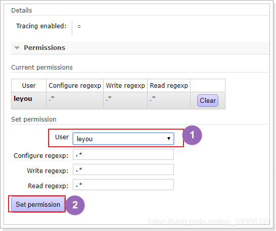 [外链图片转存失败,源站可能有防盗链机制,建议将图片保存下来直接上传(img-CZMyhNNF-1584173073769)(https://raw.githubusercontent.com/zhoupengfeiHDU/picBed/master/img/RabbitMQ-%E6%B7%BB%E5%8A%A0%E6%9D%83%E9%99%902.png)]