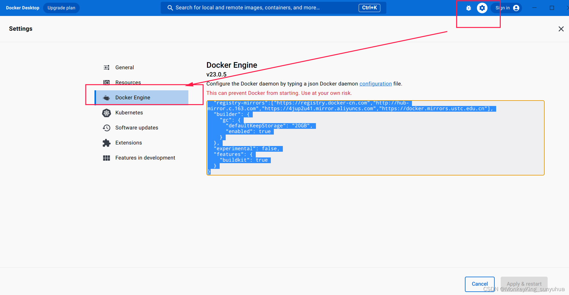 Docker desktop 怎么切换docker源_docker desktop 换源-CSDN博客